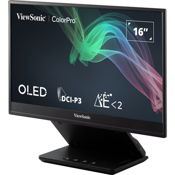 ViewSonic VP16-OLED, OLED-Monitor - 40 cm (16 inches), black (matte), FullHD, USB-C