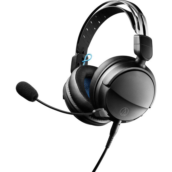 Audio-Technica ATH-GL3BK, Gaming-Headset - black, 3,5 mm Klinke