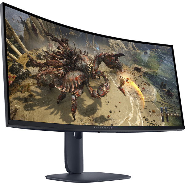 Alienware Alienware AW3425DWM, Gaming-Monitor - 86.4 cm (34 inches), black, WQHD, VA, Curved, AMD FreeSync, AdaptiveSync, 180Hz Panel
