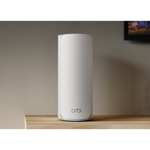 Netgear ORBI RBE772-100EUS WIFI 7 MESH Zusatzsatellit 2er Set, Mesh Access Point - white, Tri-Band WiFi 7