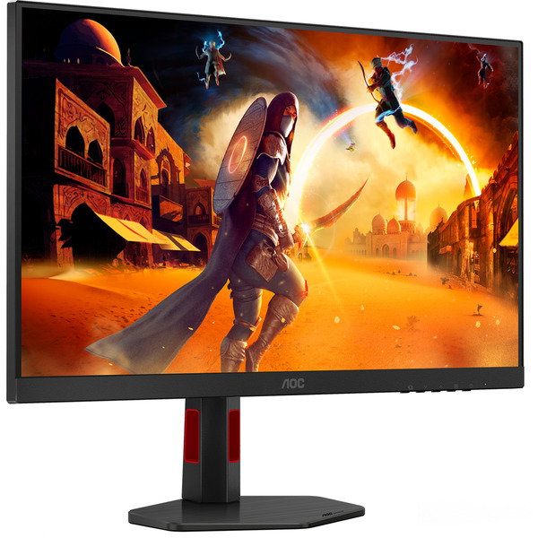 AOC U27G4R DualFrame, Gaming-Monitor - 68.6 cm (27 inches), black (matte), UltraHD/FullHD, Fast-IPS, HDMI, DP, USB-Hub, 320Hz Panel