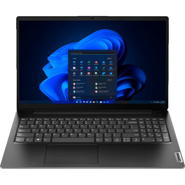 Lenovo V15 G4 AMN (82YU00GWGE), Notebook - black, AMD Ryzen 5 7520U, AMD Radeon 610M, 8 GB DDR5, 256 GB (256 GB SSD), Windows 11 Pro
