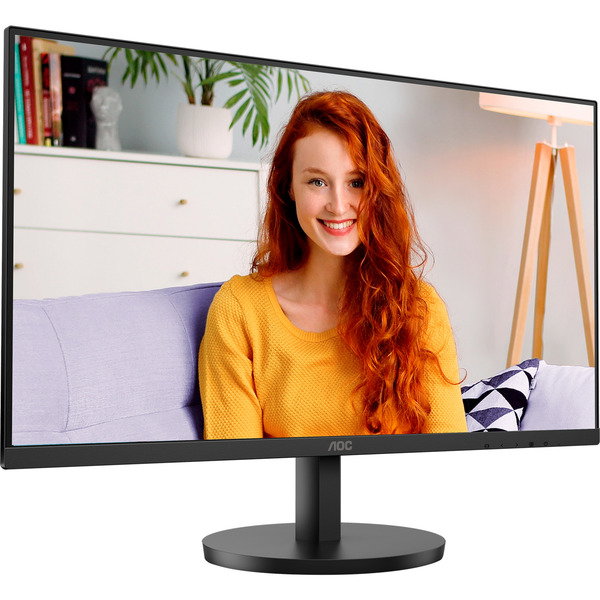 AOC U27B3A, LED-Monitor - 68.6 cm (27 inches), black, UltraHD/4K, IPS, Adaptive-Sync, HDR, speakers