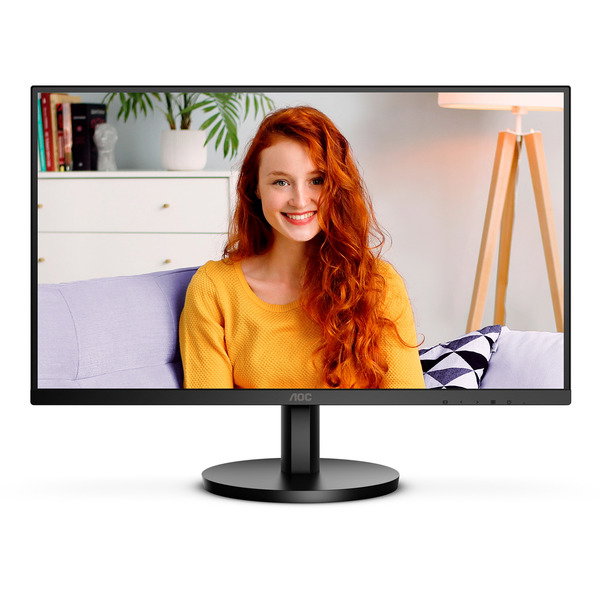 AOC U27B3A, LED-Monitor - 68.6 cm (27 inches), black, UltraHD/4K, IPS, Adaptive-Sync, HDR, speakers