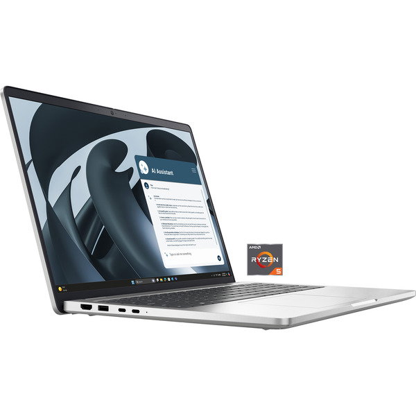 Dell Pro 16 Plus (JP4NC), Notebook - silver, AMD Ryzen 5 PRO 230, AMD Radeon 760M, 32 GB LPDDR5X, 1 TB (1 TB SSD), Windows 11 Pro