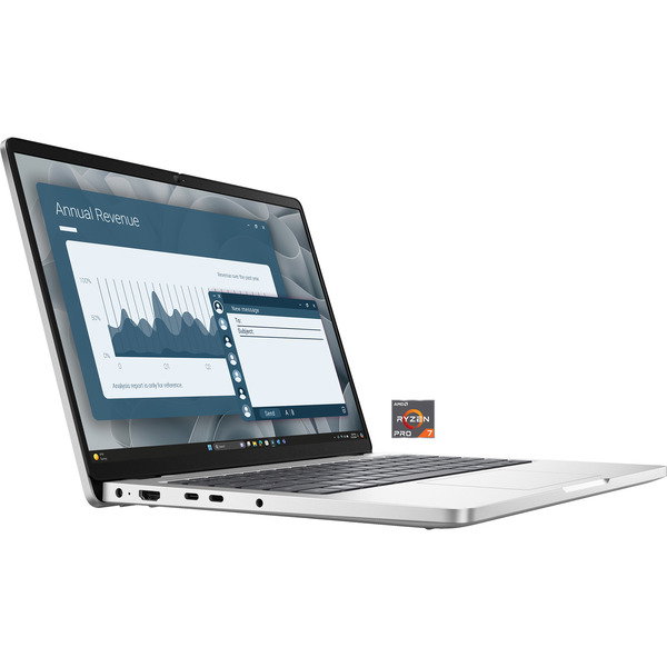 Dell Pro 14 (CYYGK), Notebook - silver, AMD Ryzen AI 7 PRO 350, AMD Radeon 860M, 16 GB DDR5, 1 TB (1 TB SSD), Windows 11 Pro