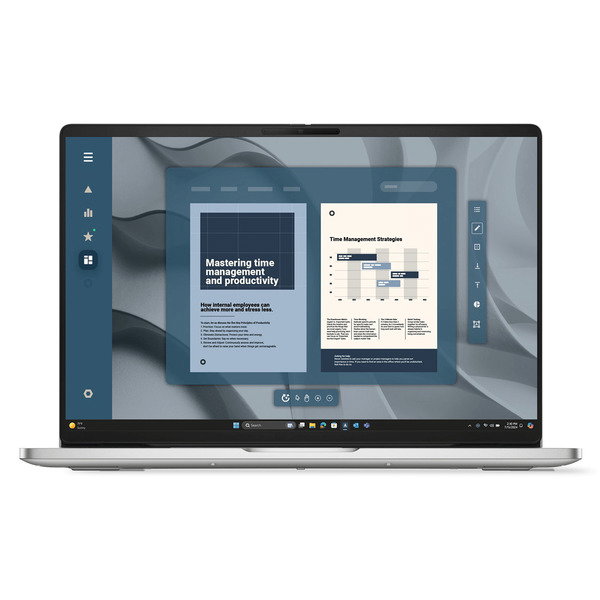Dell Pro 16 (DFT4N), Notebook - platin, AMD Ryzen AI 5 340, AMD Radeon 840M, 16 GB DDR5, 512 GB (512 GB SSD), Windows 11 Pro