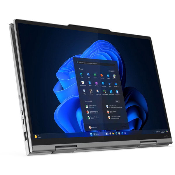 Lenovo ThinkPad X1 2-in-1 G10 Aura Edition (21NU0023GE), Notebook - gray, Intel Core Ultra 7 258V, Intel Arc Graphics 140V, 32 GB LPDDR5X, 1 TB (1 TB SSD), Windows 11 Pro