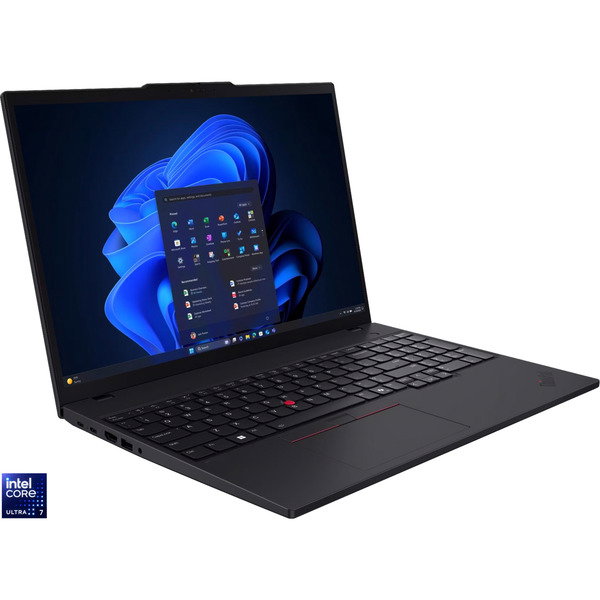 Lenovo ThinkPad T16 G4 (21QE0057GE), Notebook - black, Intel Core Ultra 7 255U, Intel Arc Graphics, 32 GB DDR5, 1 TB (1 TB SSD), Windows 11 Pro