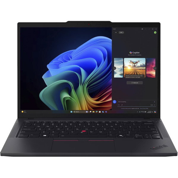 Lenovo ThinkPad T14 G6 (21QC0037GE), Notebook - black, Intel Core Ultra 5 225U, Intel Graphics, 16 GB DDR5, 512 GB (512 GB SSD), Windows 11 Pro