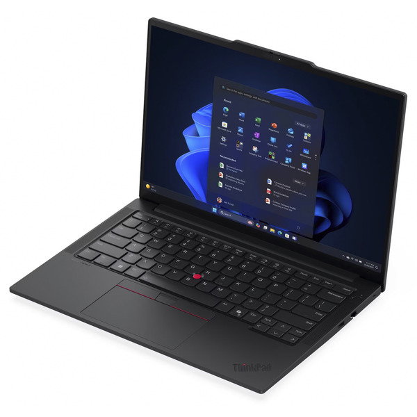 Lenovo ThinkPad E14 AMD G7 (21T00022GE), Notebook - black, AMD Ryzen 7 250, AMD Radeon 780M, 16 GB DDR5, 512 GB (512 GB SSD), Windows 11 Pro