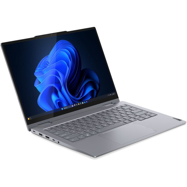 Lenovo ThinkBook 14 2-in-1 G5 (21SQ0013GE), Notebook - gray, Intel Core Ultra 7 255U, Intel Graphics, 32 GB DDR5, 1 TB (1 TB SSD), Windows 11 Pro
