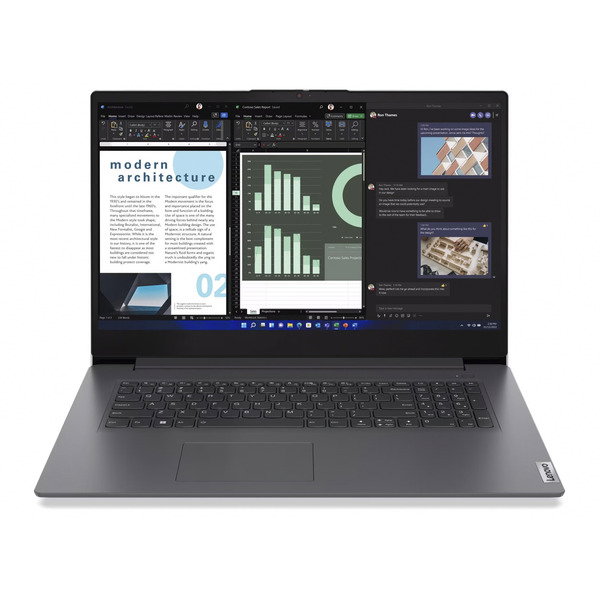 Lenovo V17 G4 IRU (83A2004PGE), Notebook - gray, Intel Core i7-13620H, Intel UHD Graphics, 16 GB DDR4, 512 GB (512 GB SSD), Windows 11 Pro