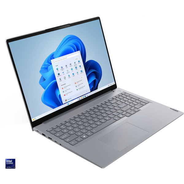 Lenovo ThinkBook 16 G8 IAL (21SK00C2GE), Notebook - gray, Intel Core Ultra 5 225U, Intel Graphics, 32 GB DDR5, 512 GB (512 GB SSD), Windows 11 Pro
