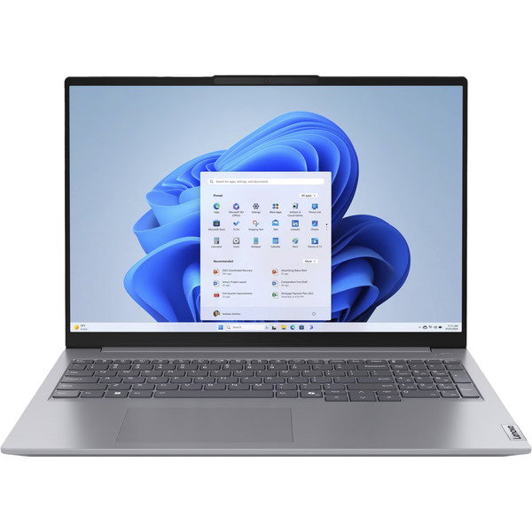 Lenovo ThinkBook 16 AMD G7 ARP (21MW009MGE), Notebook - gray, AMD Ryzen 5 7535HS, AMD Radeon 660M, 32 GB DDR5, 512 GB (512 GB SSD), Windows 11 Pro