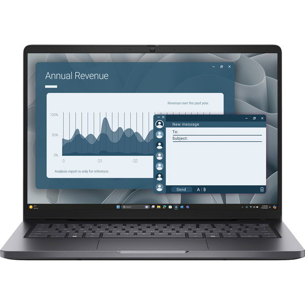 Dell Pro 14 DWF09, Notebook - black, AMD Ryzen 5 PRO 215, AMD Radeon 740M, 16 GB DDR5, 512 GB (512 GB SSD), Windows 11 Pro