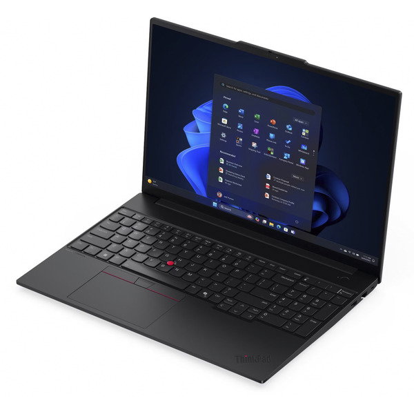 Lenovo ThinkPad E16 AMD G3 (21ST0046GE) , Notebook - black, AMD Ryzen 5 220, AMD Radeon 740M, 16 GB DDR5, 512 GB (512 GB SSD), Windows 11 Pro