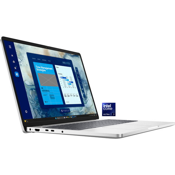 Dell Pro 16 (F713Y), Notebook - platin, Intel Core Ultra 7 255U, Intel Graphics, 16 GB DDR5, 512 GB (512 GB SSD), Windows 11 Pro