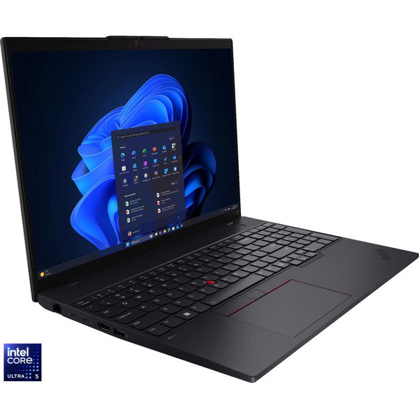 Lenovo ThinkPad L16 G2 (21SA0016GE), Notebook - black, Intel Core Ultra 5 225U, Intel Graphics, 16 GB DDR5, 512 GB (512 GB SSD), Windows 11 Pro
