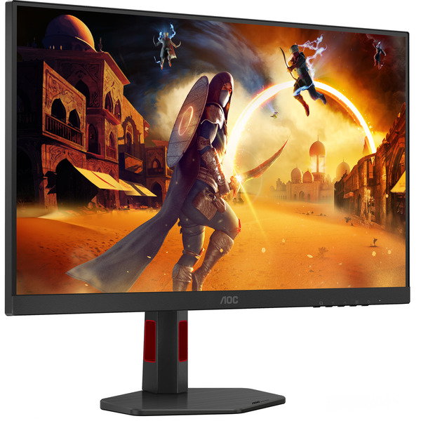 AOC Q27G4ZR, Gaming-Monitor - 68.6 cm (27 inches), black (matte)/red, QHD, Fast-IPS, HDMI, DP, 240Hz Panel