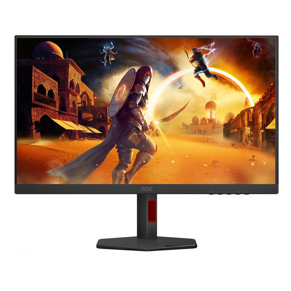 AOC Q27G4ZR, Gaming-Monitor - 68.6 cm (27 inches), black (matte)/red, QHD, Fast-IPS, HDMI, DP, 240Hz Panel