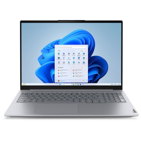 Lenovo ThinkBook 16 G8 IAL (21SK0083GE), Notebook - gray, Intel Core Ultra 5 225U, Intel Graphics, 32 GB DDR5, 1 TB (1 TB SSD), Windows 11 Pro