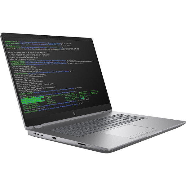 HP ZBook Fury G1i 18 (98L71ET), Notebook - silver, Intel Core Ultra 7 255HX, NVIDIA RTX PRO 2000, 32 GB DDR5, 1 TB (1 TB SSD), Windows 11 Pro