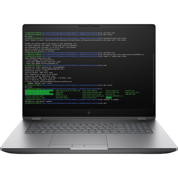 HP ZBook Fury G1i 18 (98L71ET), Notebook - silver, Intel Core Ultra 7 255HX, NVIDIA RTX PRO 2000, 32 GB DDR5, 1 TB (1 TB SSD), Windows 11 Pro