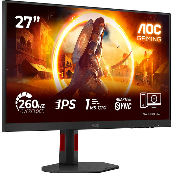 AOC 27G4ZRE, Gaming-Monitor - 68.5 cm (27 inches), black, FullHD, Fast-IPS, HDMI, DP, 240Hz Panel