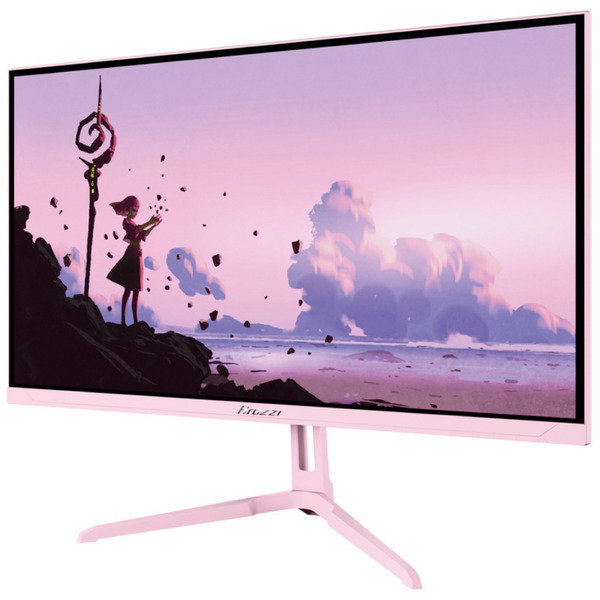 Arozzi Nova 24T1K200, Gaming-Monitor - 61 cm (23.8 inches), pink, FullHD, IPS, HDMI, DP, Adaptive-Sync, HDR, 200Hz Panel