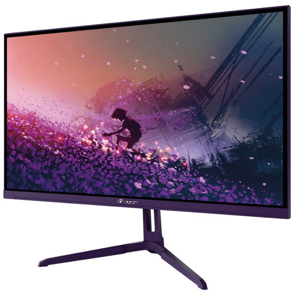 Arozzi Nova 24T1K200, Gaming-Monitor - 61 cm (23.8 inches), purple, FullHD, IPS, HDMI, DP, Adaptive-Sync, HDR, 200Hz Panel