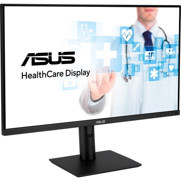 ASUS HealthCare HA2441A, LED-Monitor - 61 cm (23.8 inches), black, HDMI, DisplayPort, QHD
