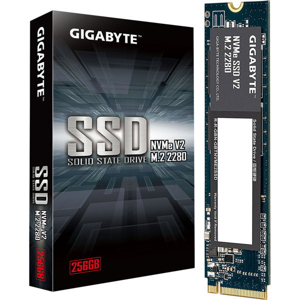 GIGABYTE NVMe SSD V2 256GB - PCIe 3.0 x4, NVMe 1.4, M.2 2280