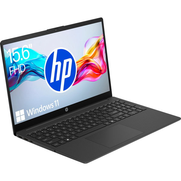 HP 15-fc0065ng, Notebook - black, AMD Ryzen 5 7430U, AMD Radeon Graphics, 32 GB DDR4, 512 GB (512 GB SSD), without operating system