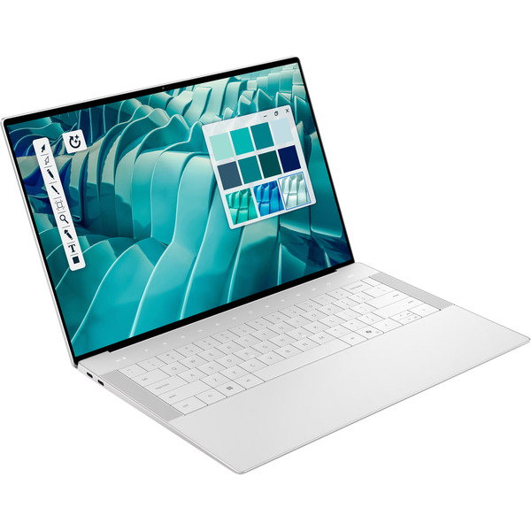 Dell 14 Premium (M76T7), Notebook - platin, Intel Core Ultra 7 255H, NVIDIA GeForce RTX 4050, 32 GB LPDDR5X, 1 TB (1 TB SSD), Windows 11 Pro