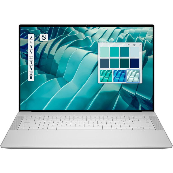 Dell 14 Premium (M76T7), Notebook - platin, Intel Core Ultra 7 255H, NVIDIA GeForce RTX 4050, 32 GB LPDDR5X, 1 TB (1 TB SSD), Windows 11 Pro