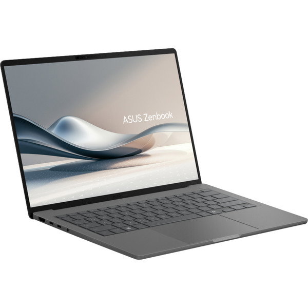 ASUS Zenbook A14 (UX3407QA-QD496W), Notebook - gray, Qualcomm Snapdragon X X1-26-100, Qualcomm Adreno GPU, 32 GB LPDDR5X, 1 TB (1 TB SSD), Windows 11 Home
