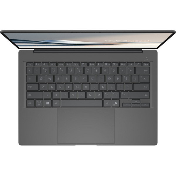 ASUS Zenbook A14 (UX3407QA-QD496W), Notebook - gray, Qualcomm Snapdragon X X1-26-100, Qualcomm Adreno GPU, 32 GB LPDDR5X, 1 TB (1 TB SSD), Windows 11 Home
