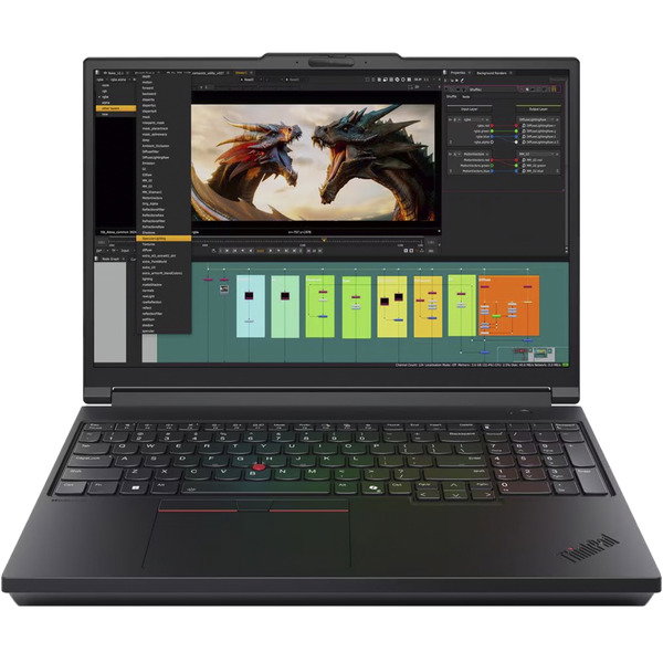 Lenovo ThinkPad P16 G3 (21RQ003LGE), Notebook - black, Intel Core Ultra 9 275HX, NVIDIA RTX PRO 3000, 64 GB DDR5, 1 TB (1 TB SSD), Windows 11 Pro