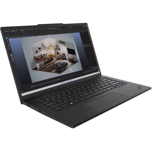 Lenovo ThinkPad P14s (21G20063GE), Notebook - black, Intel Core Ultra 7 155H, NVIDIA RTX 500, 32 GB DDR5, 1 TB (1 TB SSD), Windows 11 Pro