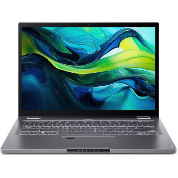 Acer Aspire Spin 14 (ASP14-52MTN-75Q5), Notebook - gray, Intel Core Ultra 7 155U, Intel Graphics, 16 GB LPDDR5X, 1 TB (1 TB SSD), Windows 11 Home 64-Bit