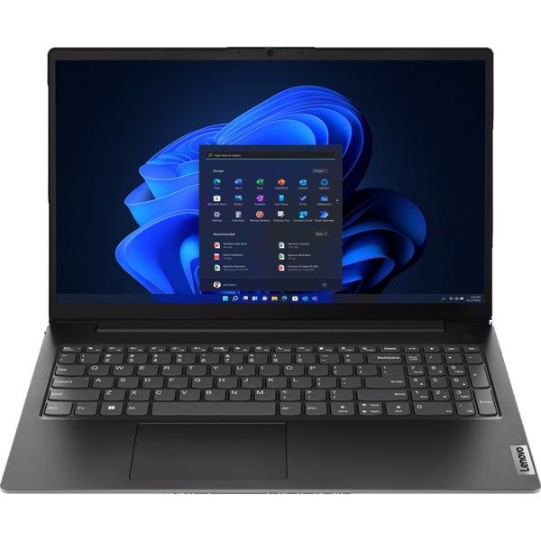 Lenovo V15 G4 AMN (82YU00JYGE), Notebook - black, AMD Ryzen 5 7520U, AMD Radeon 610M, 16 GB LPDDR5, 512 GB (512 GB SSD), Windows 11 Pro