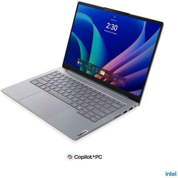 Lenovo ThinkBook 14 (21UX005PGE), Notebook - gray, Intel Core Ultra 5 325, Intel Graphics, 32 GB DDR5, 512 GB (512 GB SSD), Windows 11 Pro
