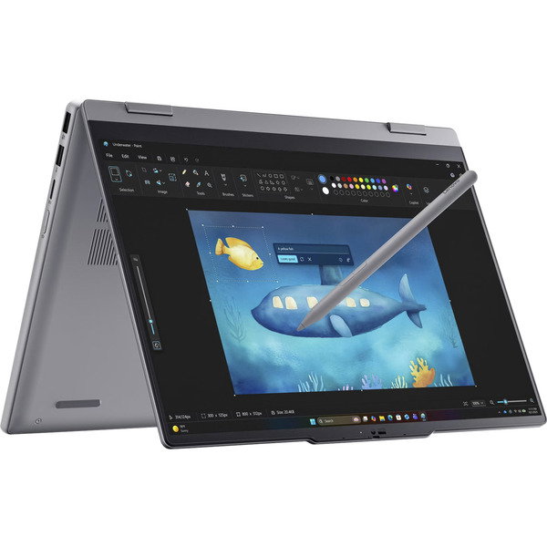Lenovo ThinkBook 14 2-in-1 G6 (22AR0009GE), Notebook - gray, Intel Core Ultra 7 355, Intel Graphics, 32 GB DDR5, 512 GB (512 GB SSD), Windows 11 Pro