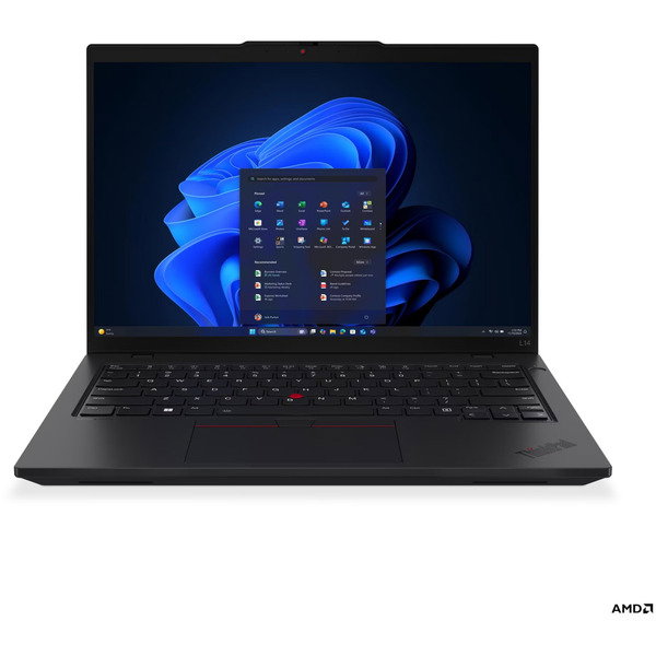 Lenovo ThinkPad L14 AMD G6 (21S8004HGE), Notebook - black, AMD Ryzen 5 PRO 215, AMD Radeon 740M, 16 GB DDR5, 512 GB (512 GB SSD), Windows 11 Pro