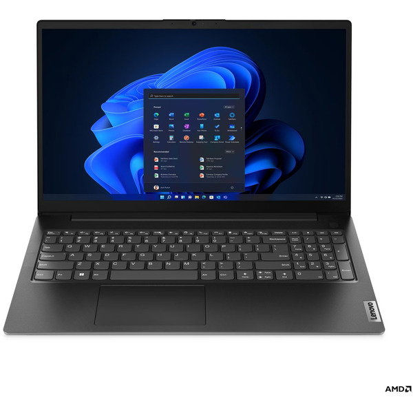 Lenovo V15 G4 AMN (82YU01AEGE), Notebook - black, AMD Ryzen 5 7520U, AMD Radeon 610M, 16 GB LPDDR5, 512 GB (512 GB SSD), Windows 11 Pro