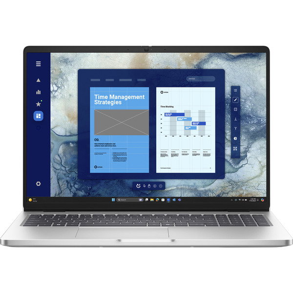 Dell Pro 16 (NNWWD), Notebook - platin, Intel Core Ultra 5 235U, Intel Graphics, 32 GB DDR5, 512 GB (512 GB SSD), Windows 11 Pro
