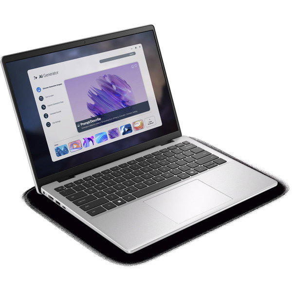 Dell Pro 14 Essential (F2VK8), Notebook - black, AMD Ryzen 5 220, AMD Radeon 740M, 16 GB DDR5, 512 GB (512 GB SSD), Windows 11 Pro