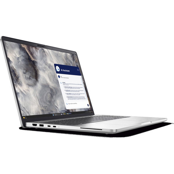 Dell Pro 16 Plus (DXKT1), Notebook - silver, Intel Core Ultra 7 265U, Intel Graphics, 16 GB DDR5, 512 GB (512 GB SSD), Windows 11 Pro