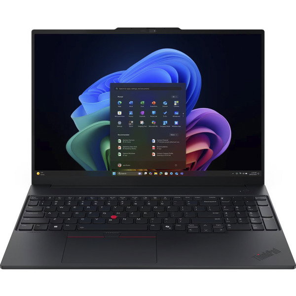 Lenovo ThinkPad E16 G4 (21YC000MGE), Notebook - black, Intel Core Ultra 5 325, Intel Graphics, 32 GB DDR5, 1 TB (1 TB SSD), Windows 11 Pro